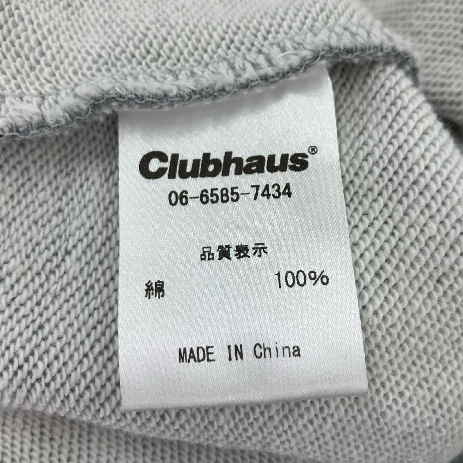 スウェット CLUBHAUS (XL) グレー
