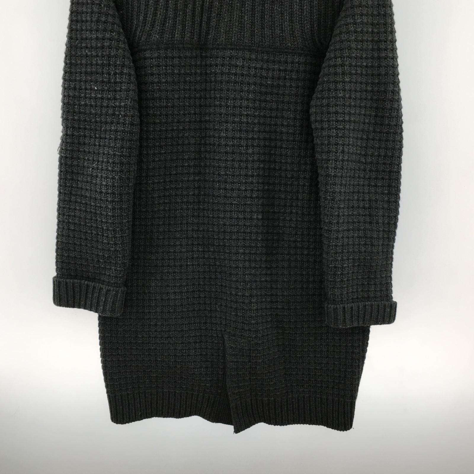ジャケット ダッフルニットコート グレー(S) S グレー