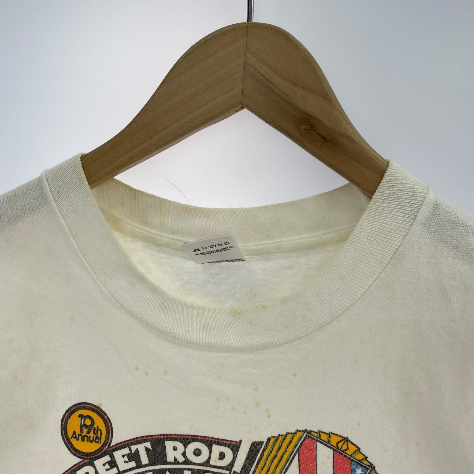 半袖Tシャツ 90sSTREET ROD NATIONALS 白(M) M ホワイト