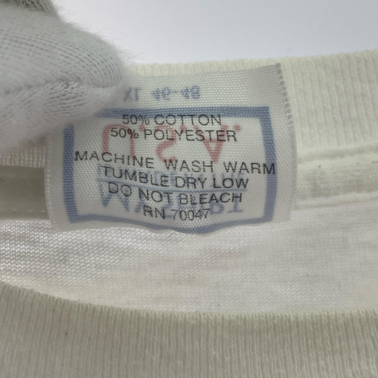 半袖Tシャツ Tibe USA製 カープリント 白(XL) ホワイト