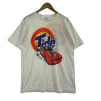 半袖Tシャツ Tibe USA製 カープリント 白(XL) ホワイト