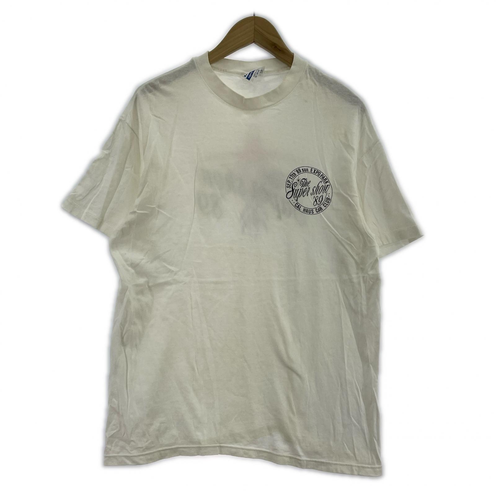 半袖Tシャツ The Super show 89 白(XL) ホワイト