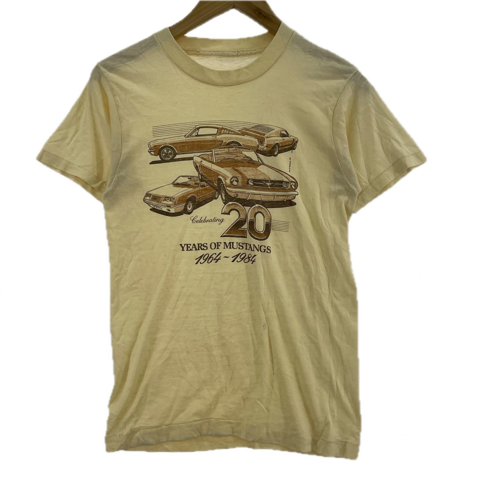 半袖Tシャツ 80s Celebrating 20 YERS 黄(‐) イエロー