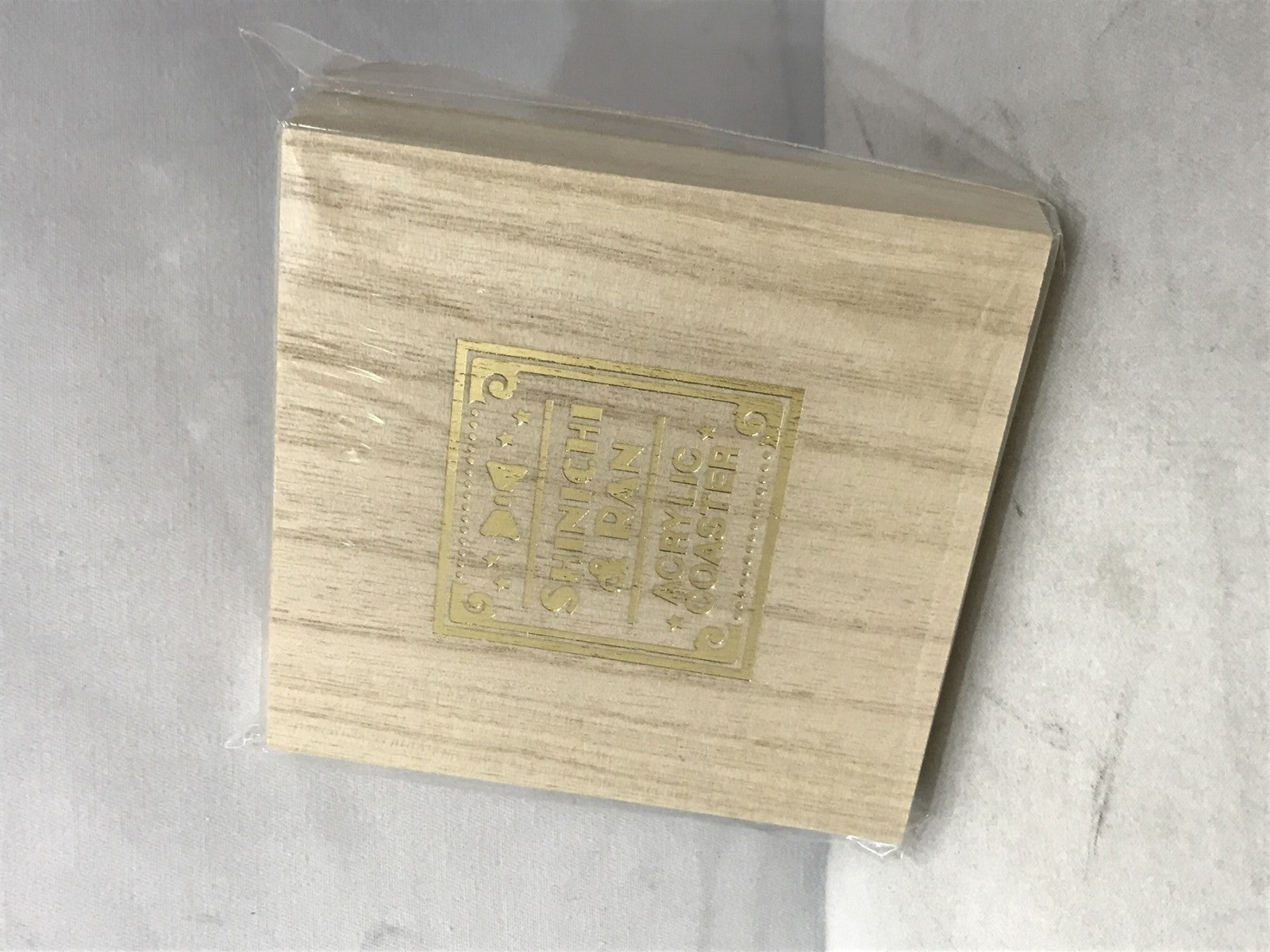 コナンムービー展 アクリルコースターセット 新一&蘭 フィギュア/グッズ