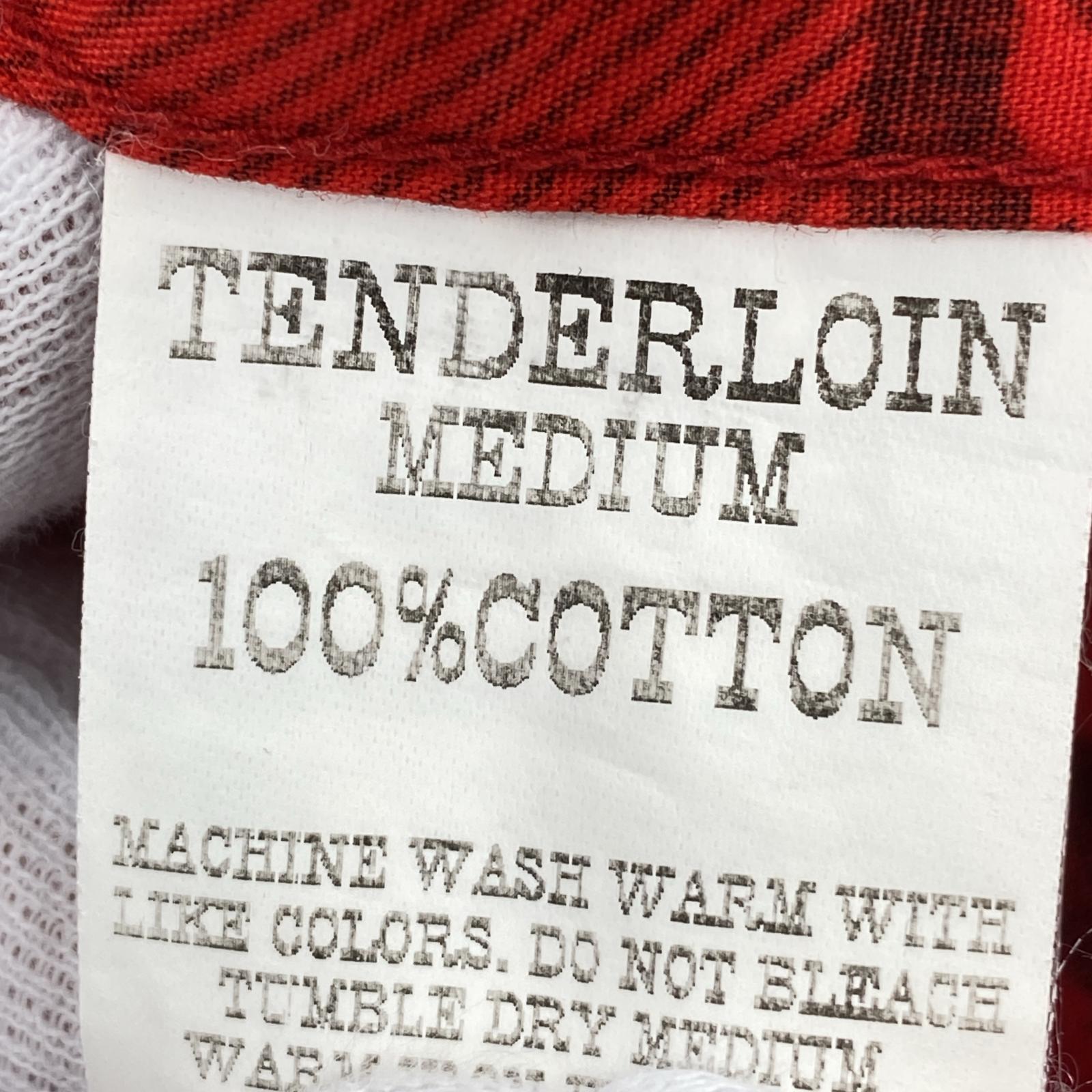 長袖シャツ TENDERLOIN T-WESTERN SHT W ウィンチェスター チェックシャツ M 赤