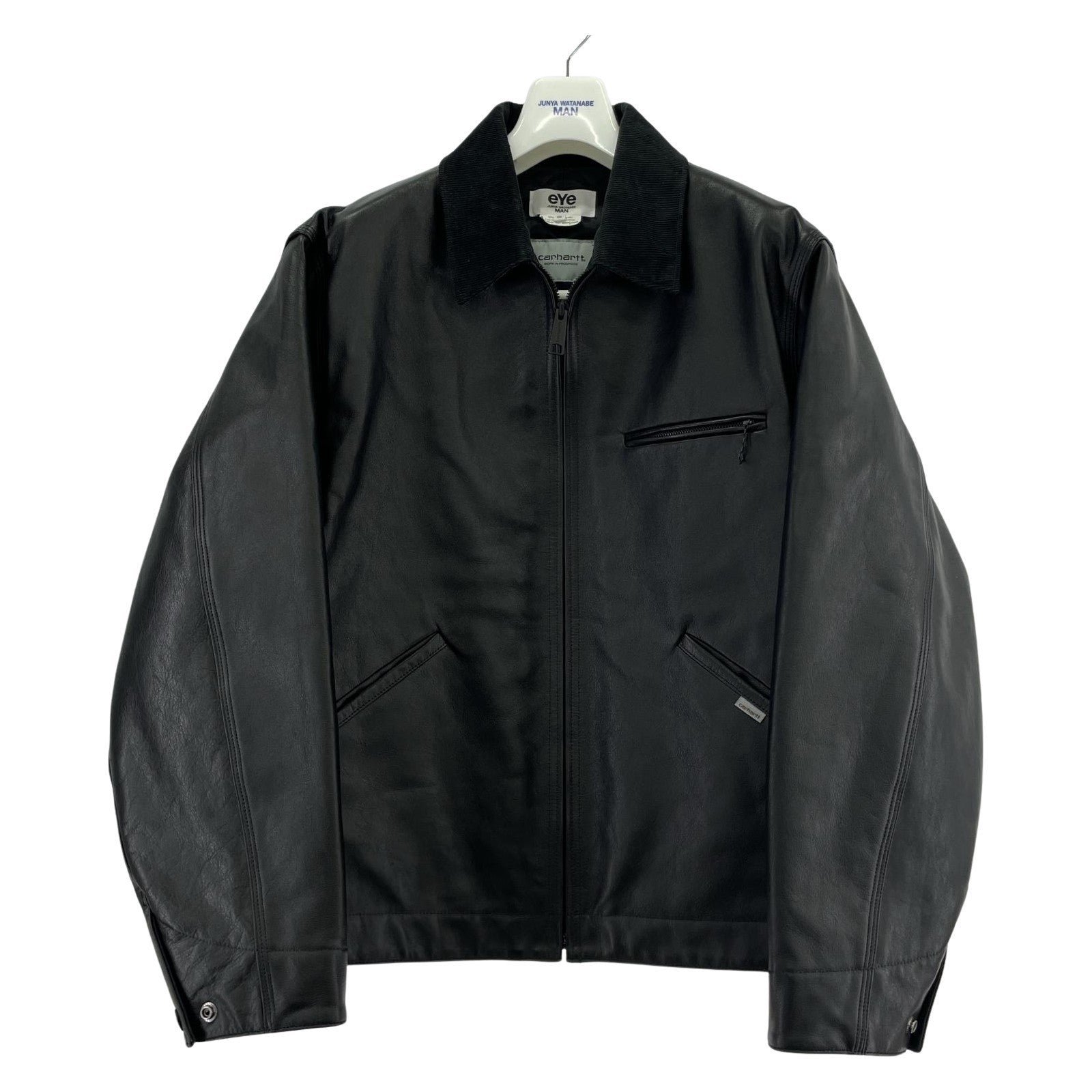 レザージャケット ×carhartt WIP 24AW レザージャケット (S) S ブラック