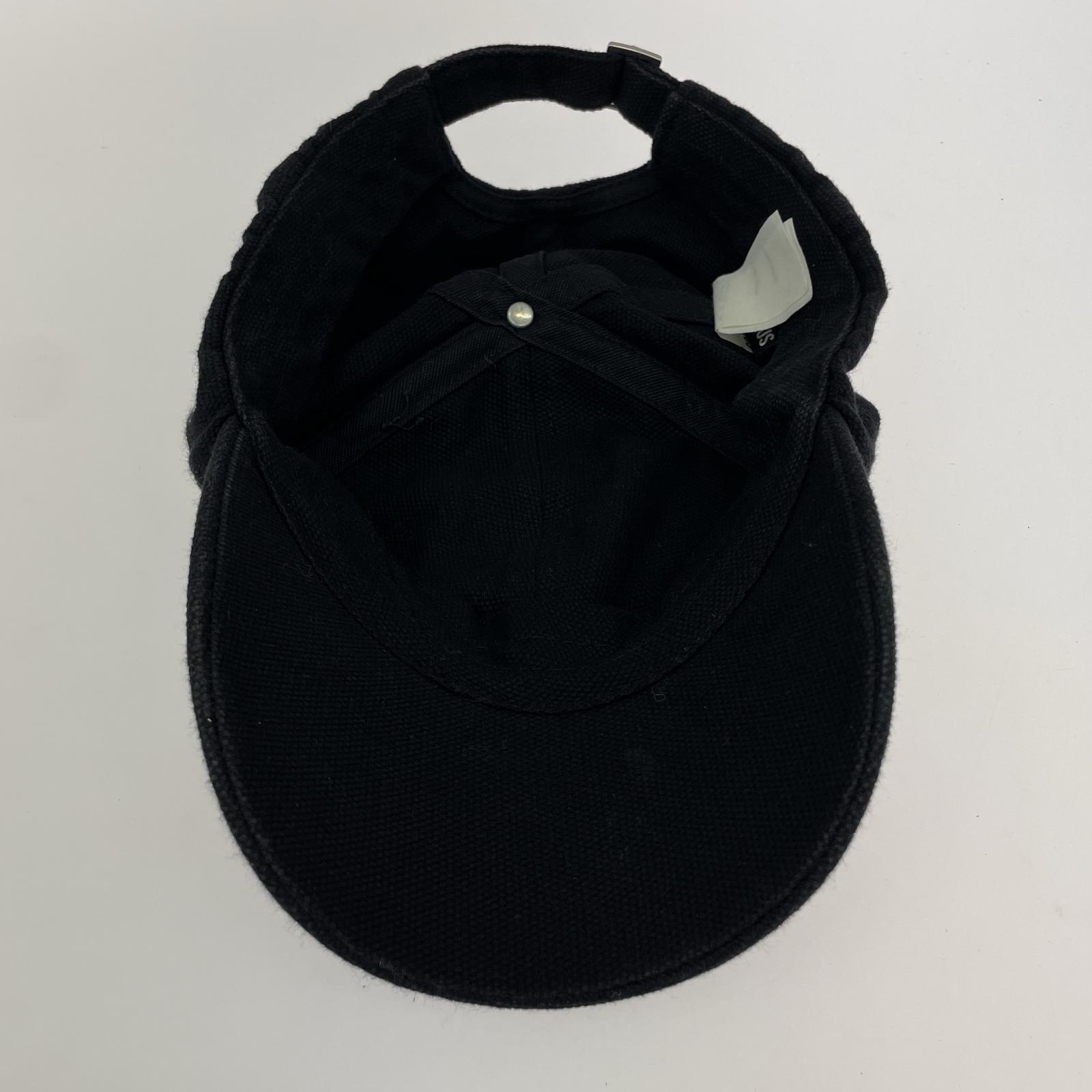 キャップ JACQUEMUS コットンベースボールキャップ(60) ブラック