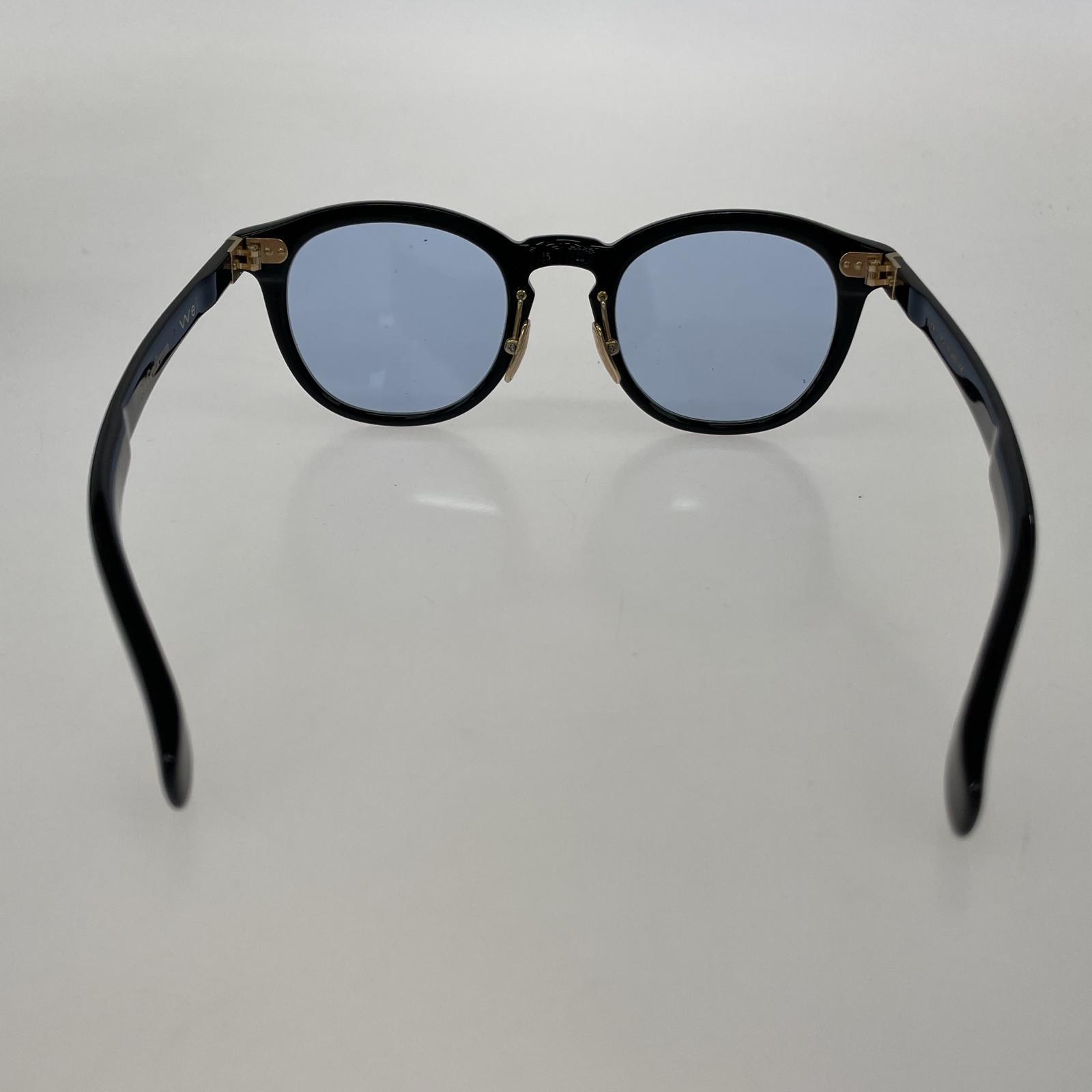 その他アクセサリー EYEWEAR/wink/カラーサングラス/BLU/48□22 ブラック