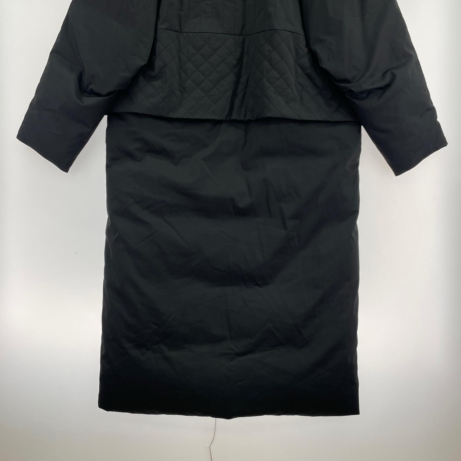 ジャケット Vest layered down CT フリー ブラック