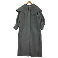 ジャケット 22AW/2WAY CAPE PUFF SLEEVE COAT/SizeM M ネイビー