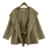 ジャケット regleam/HOODIE SHORT COAT ベージュ