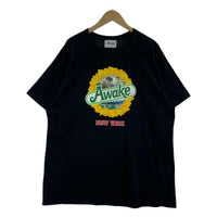 半袖Tシャツ AWAKE NY 黒 (XL) LL ブラック
