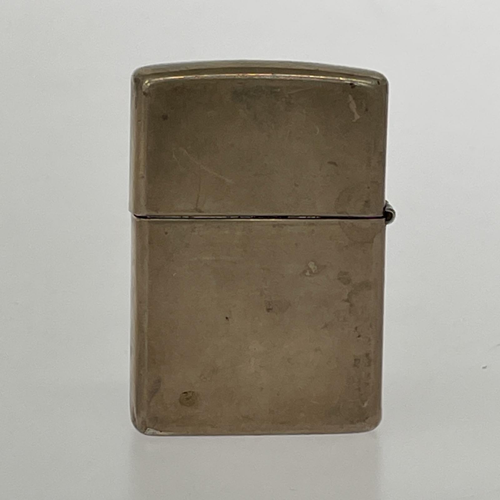 ライター ZIPPO STERLING 99年 歴代社長サイン シルバー