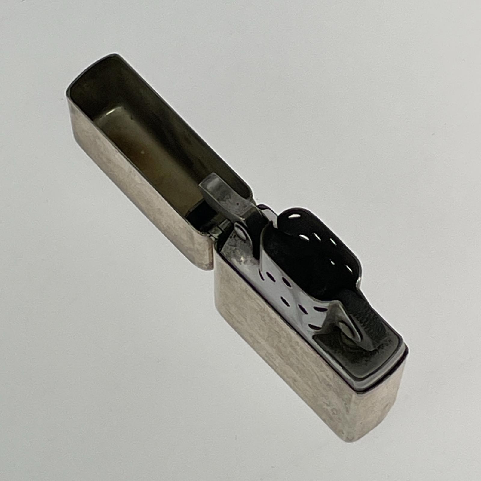 ライター ZIPPO STERLING 99年 歴代社長サイン シルバー