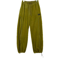 パンツ VELOUR EASY PANTS S イエロー