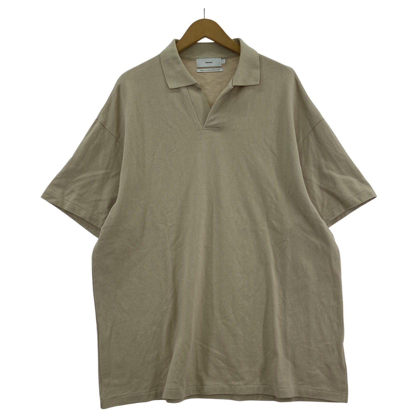 長袖シャツ pper Poloポロシャツ SIZE 2 2 ベージュ