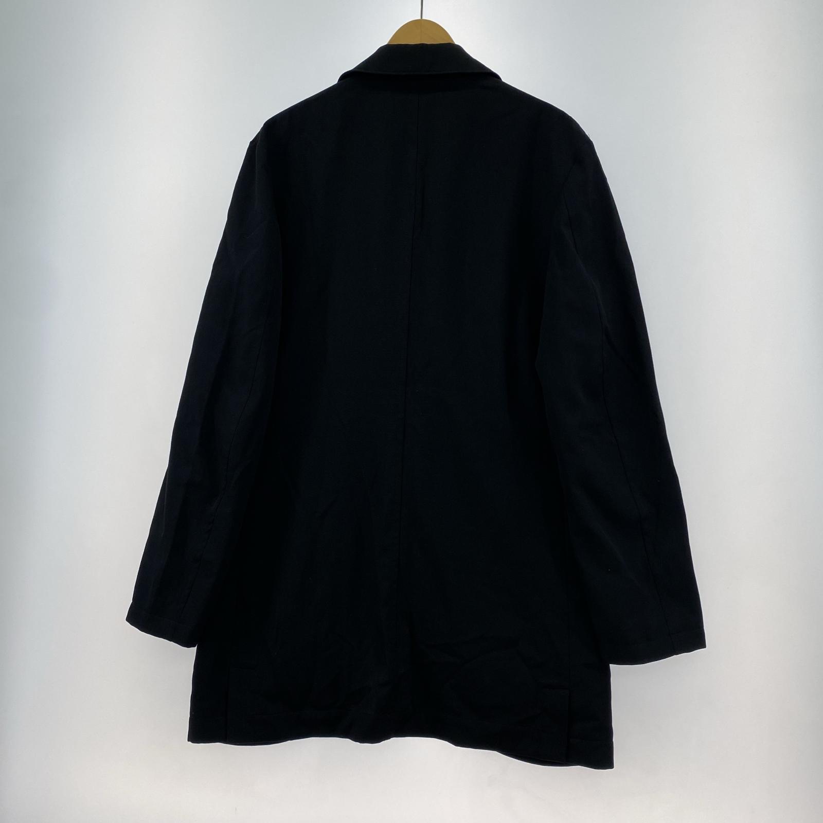 ジャケット Yohji Yamamoto POUR HOMME 20AW 燕尾 シンプルジャケット 3 ブラック HN-J45-100 ブラック