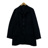 ジャケット Yohji Yamamoto POUR HOMME 20AW 燕尾 シンプルジャケット 3 ブラック HN-J45-100 ブラック
