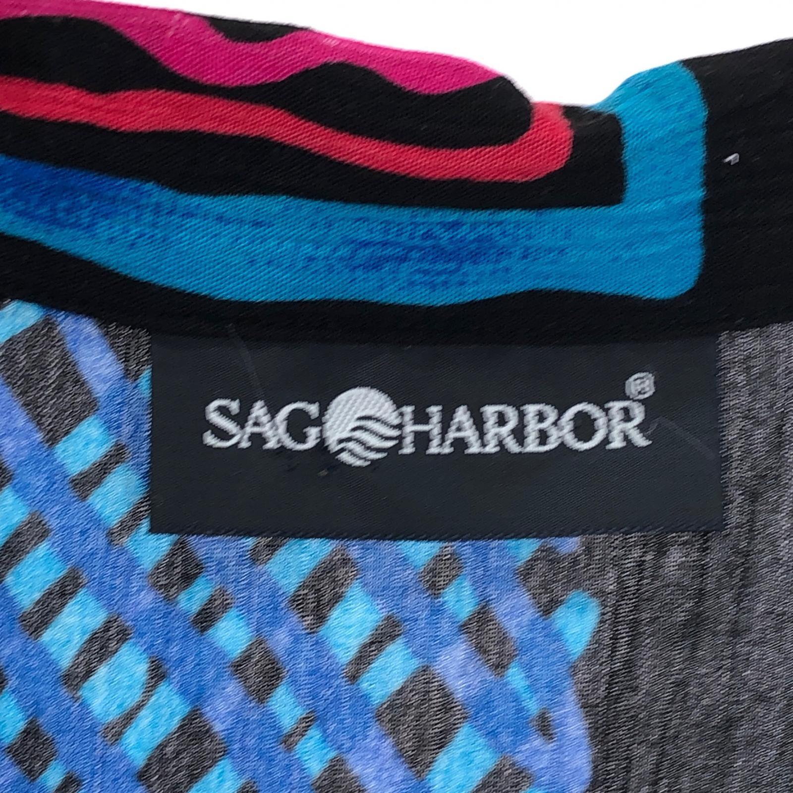 半袖シャツ SAG HARBOR Rayon Shirt ブラック