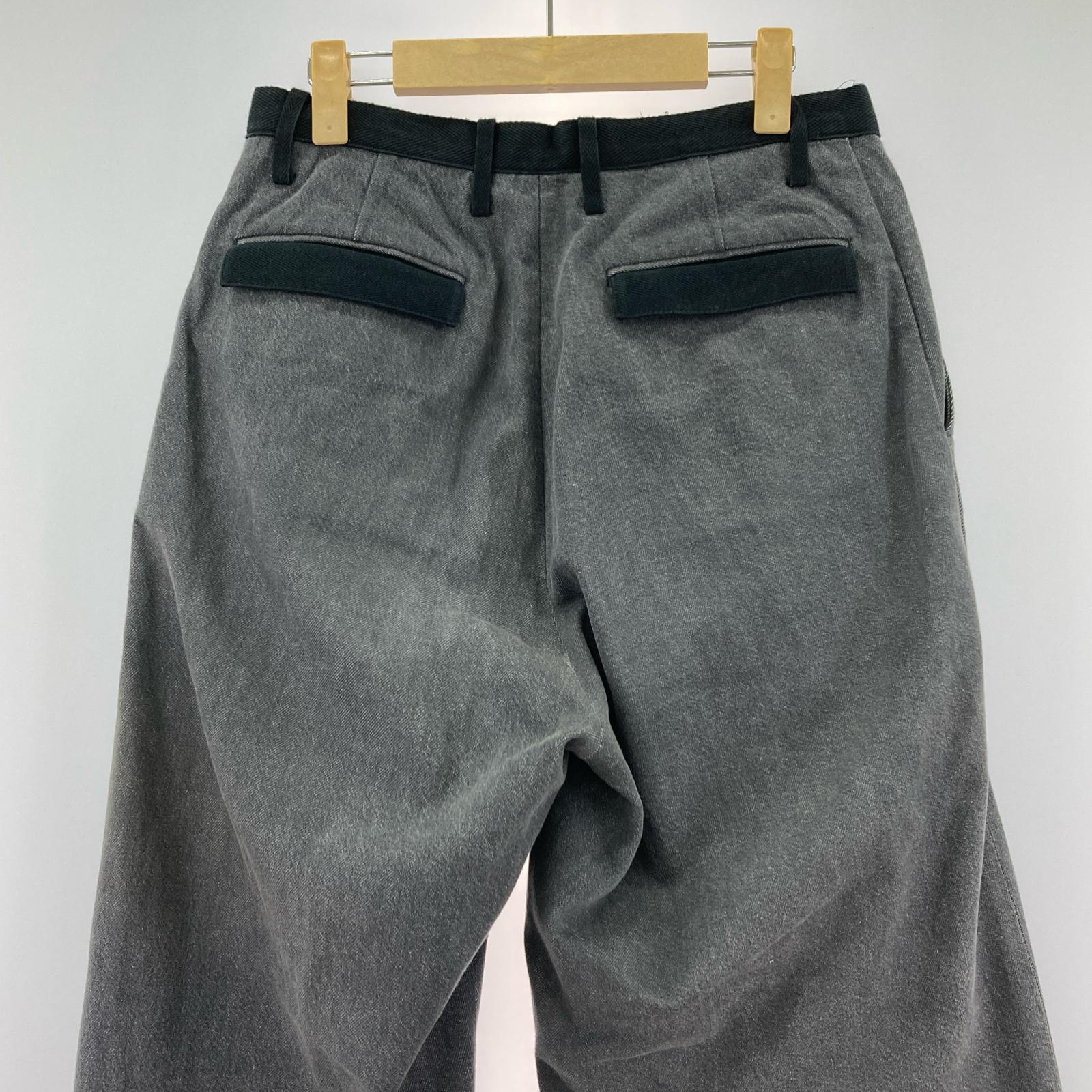 パンツ THE SAKAKI ワイドテーパードパンツ ブラック