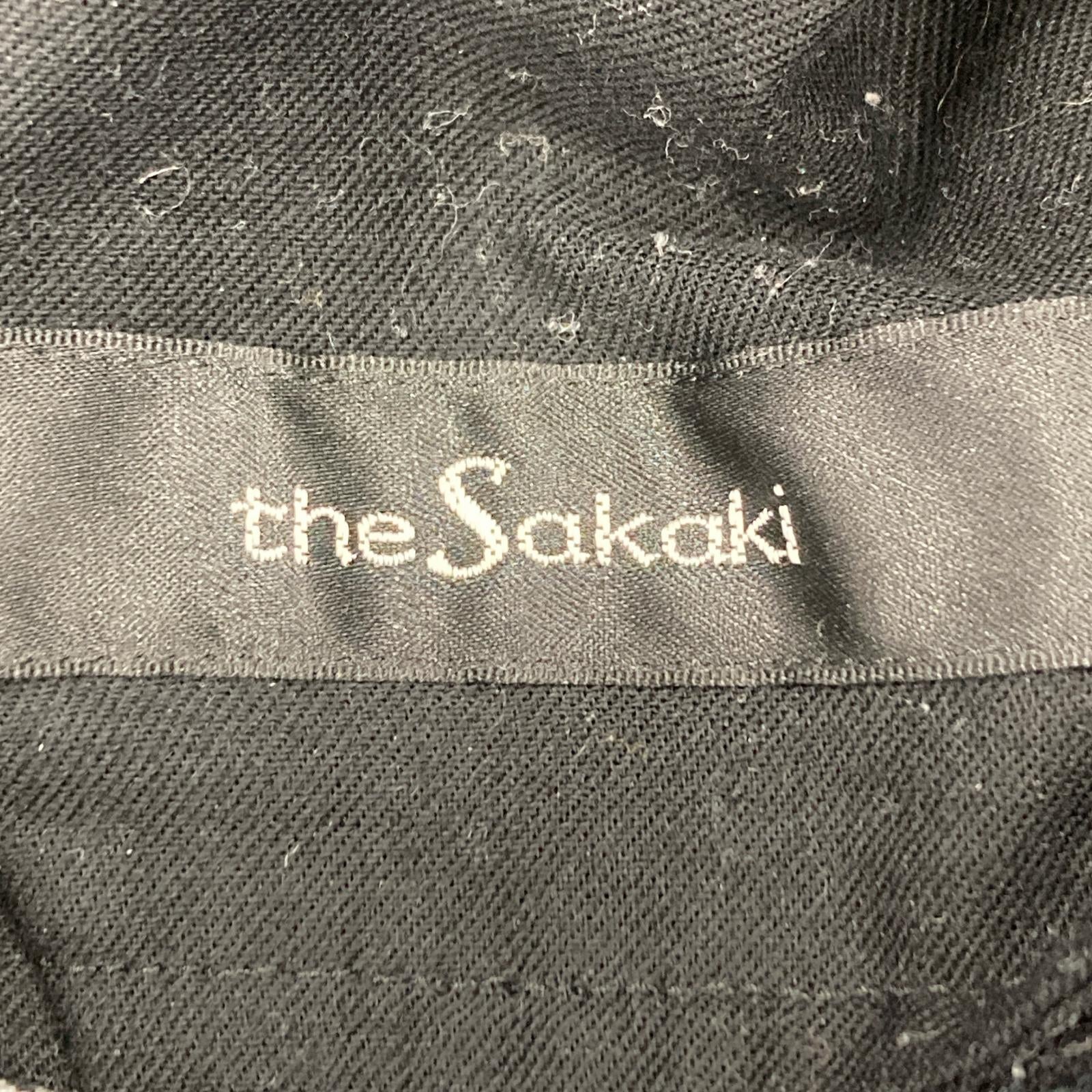 パンツ THE SAKAKI ワイドテーパードパンツ ブラック