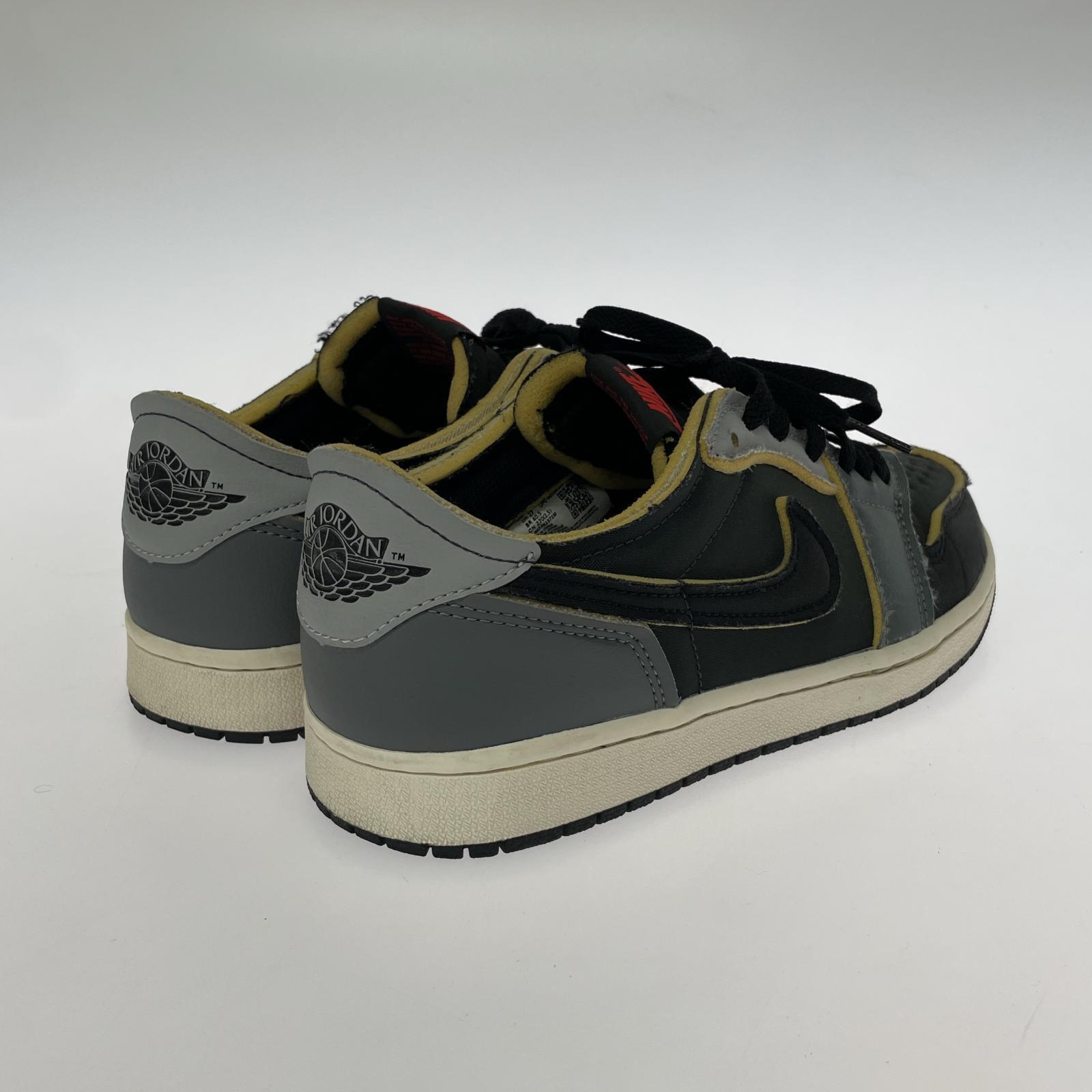 スニーカー AIR JORDAN1 LOW OG EX BLACK&SMOKE 27cm (US9 UK8 1/2 EU44) ブラック