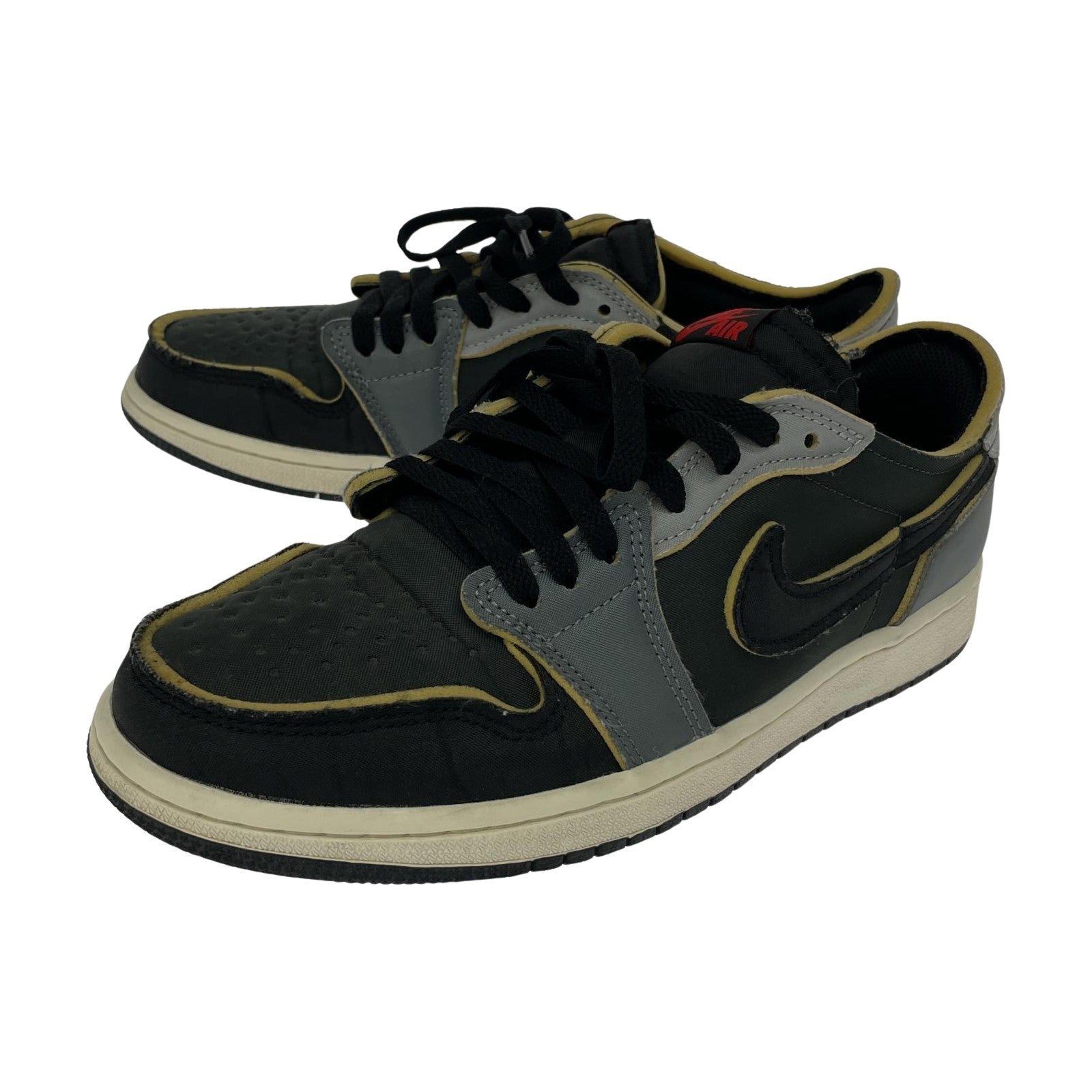 スニーカー AIR JORDAN1 LOW OG EX BLACK&SMOKE 27cm (US9 UK8 1/2 EU44) ブラック
