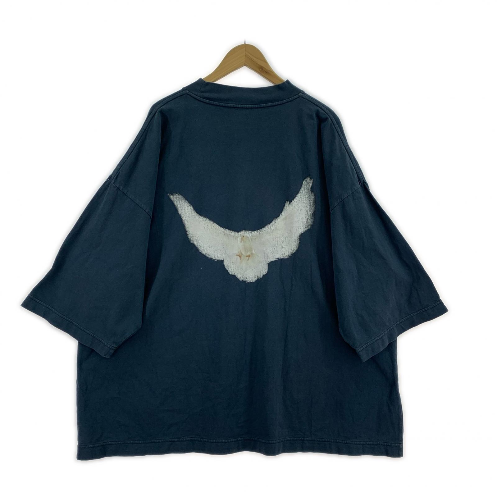 半袖Tシャツ YEEZY×GAP オーバーTee (M) M ネイビー