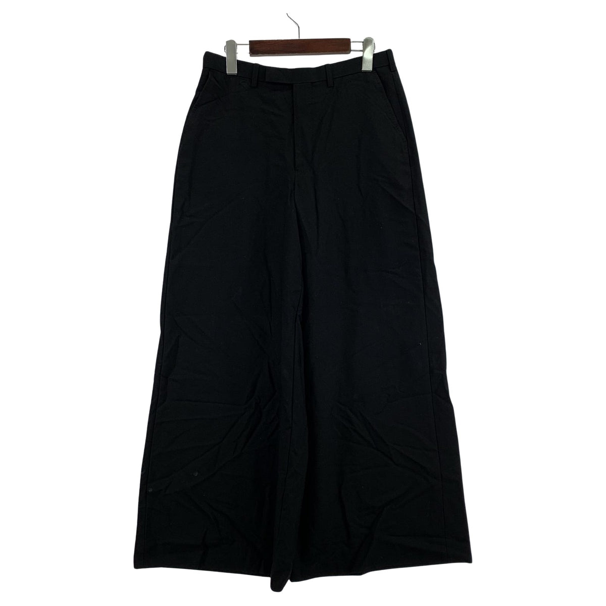 パンツ LAD MUSICIAN 24SS WIDE FLARE SLACKS 44 ブラック