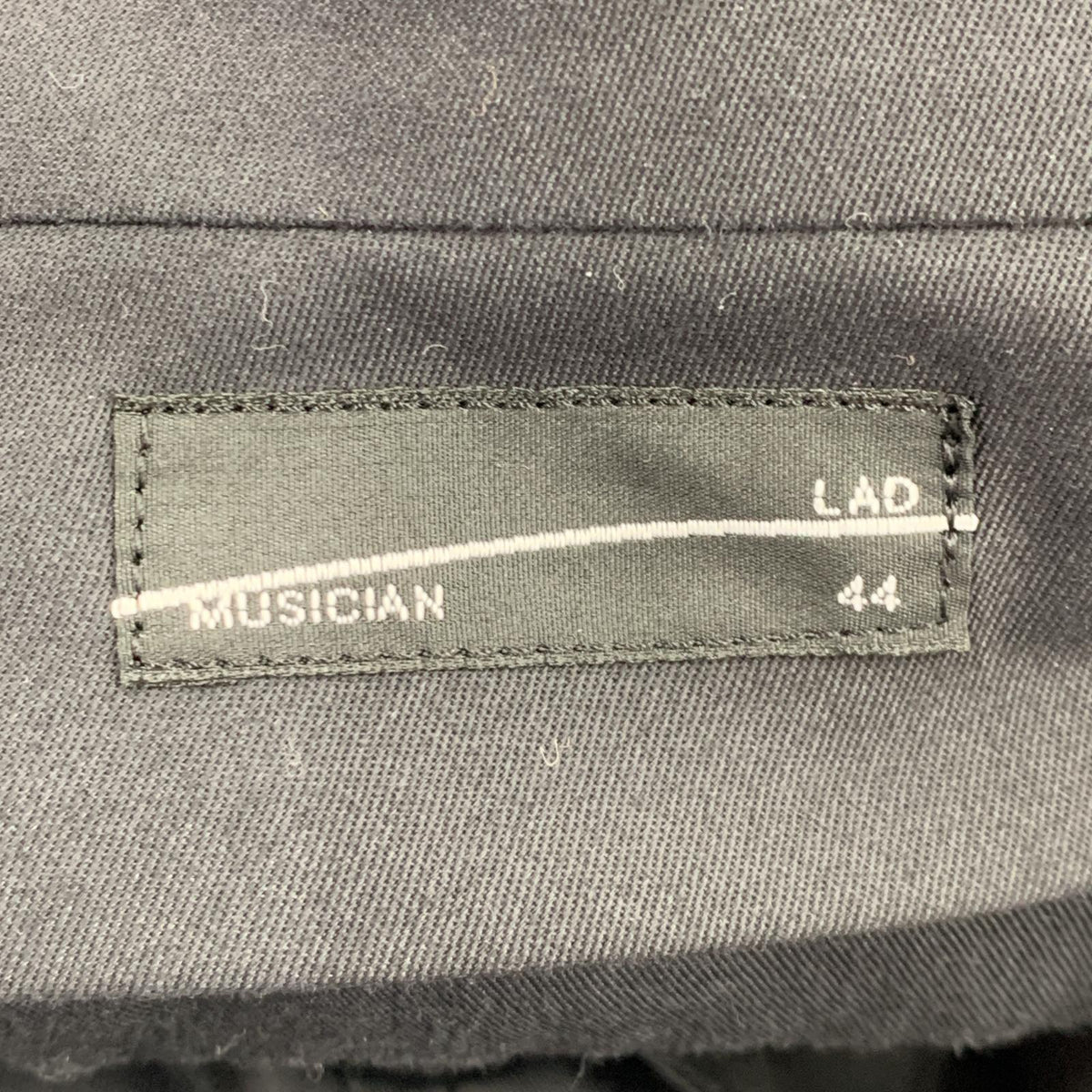 パンツ LAD MUSICIAN 24SS WIDE FLARE SLACKS 44 ブラック