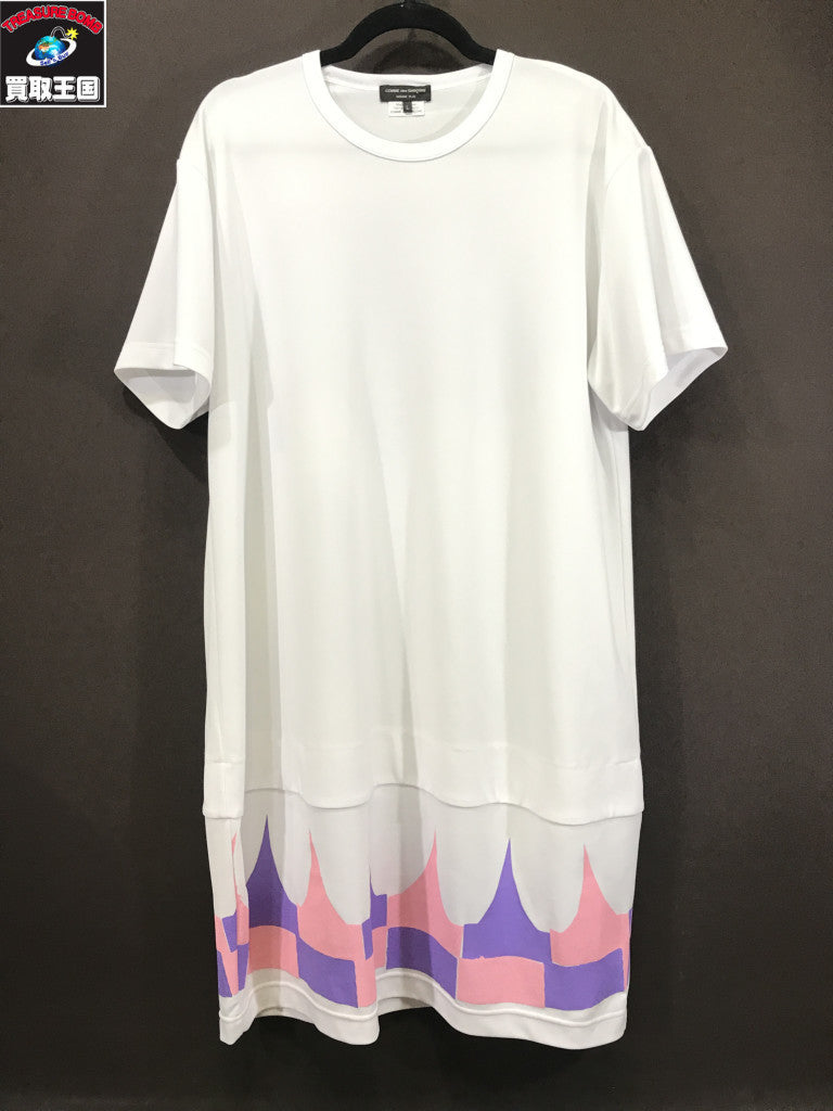 半袖Tシャツ HOMMEPLUS /23SS ANOTHER KIND OF PUNK バルーン