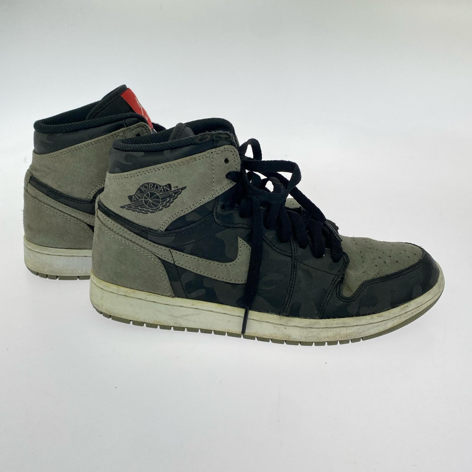 スニーカー Air Jordan 1 Retro High Camo 3M Shadow 25.5cm (US7 1/2 UK7 EU41) ブラック