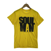 半袖Tシャツ ムービーT 80s~ SOULMAN USA製 黄 (M) M イエロー