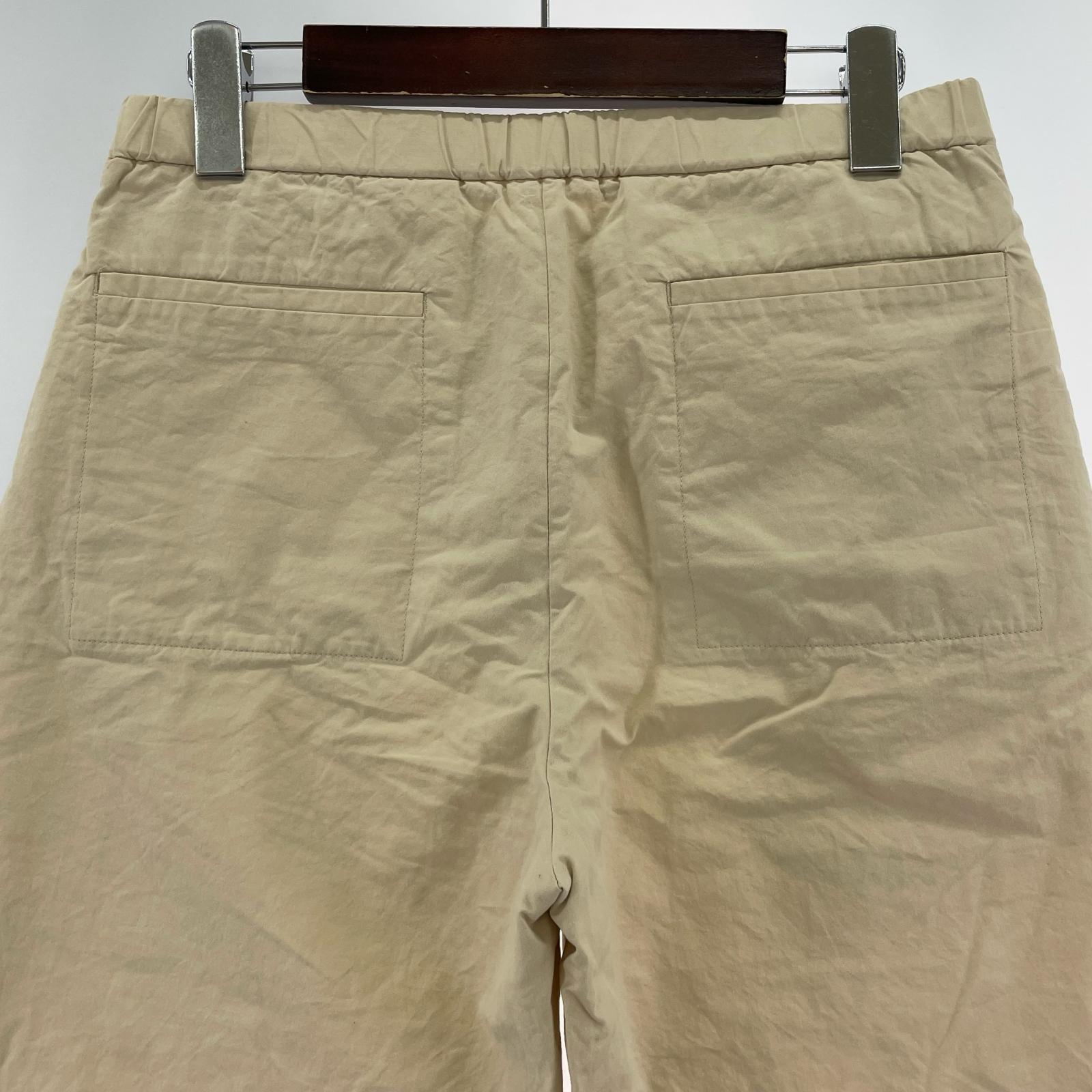 パンツ クロップドパンツ 44 ベージュ
