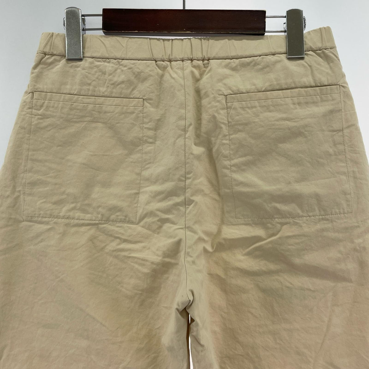 パンツ クロップドパンツ 44 ベージュ
