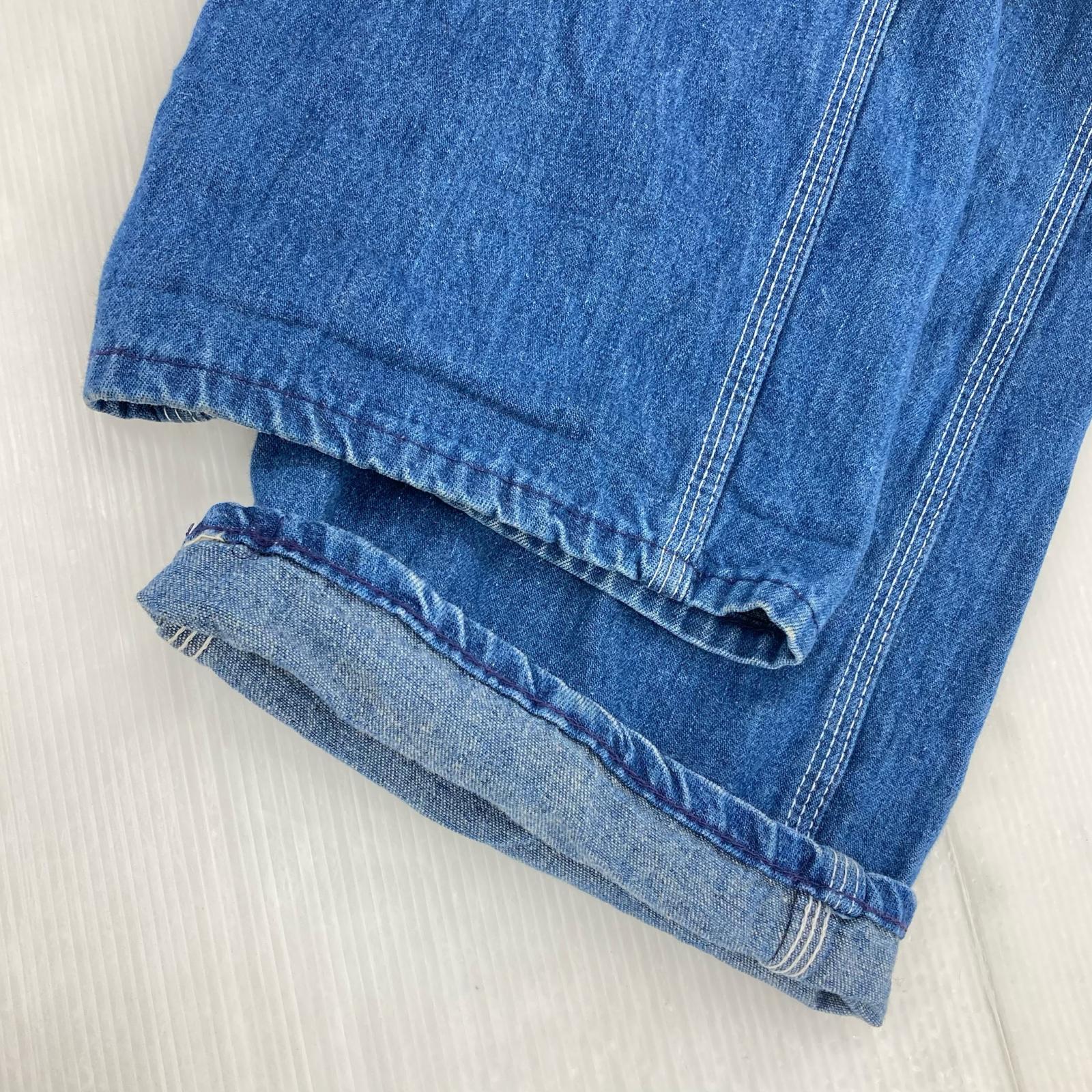 オーバーオール LIBERTY デニム オーバーオール ブルー