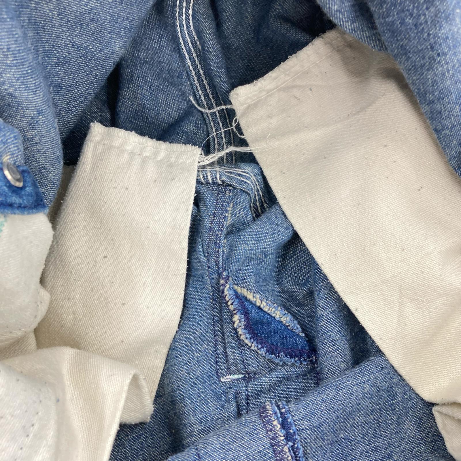 オーバーオール LIBERTY デニム オーバーオール ブルー