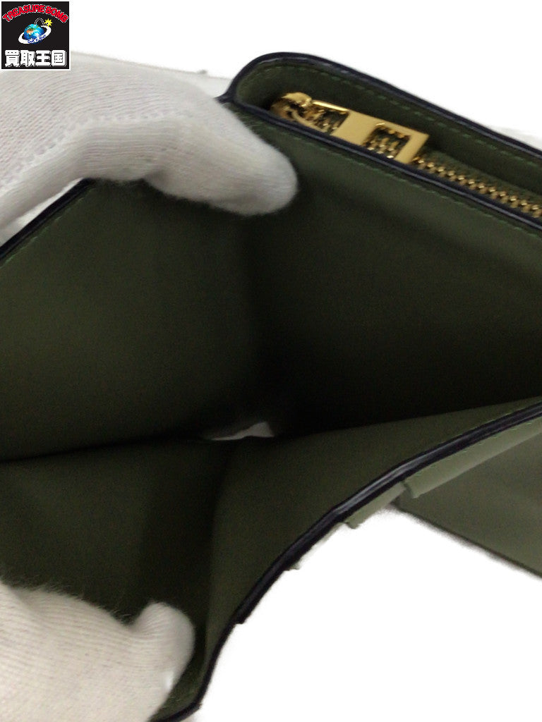 LOEWE リピートアナグラム/コンパクトジップウォレット