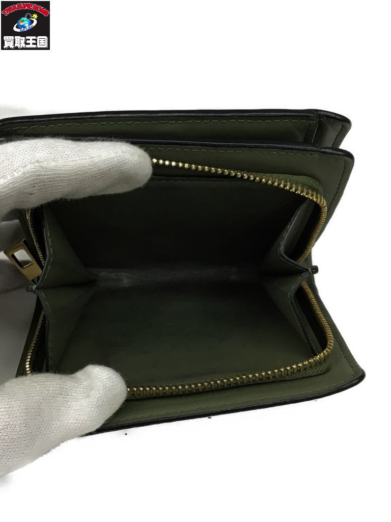 LOEWE リピートアナグラム/コンパクトジップウォレット