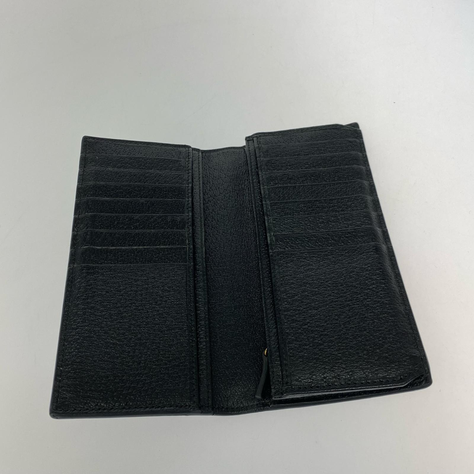 GUCCI 黒長財布