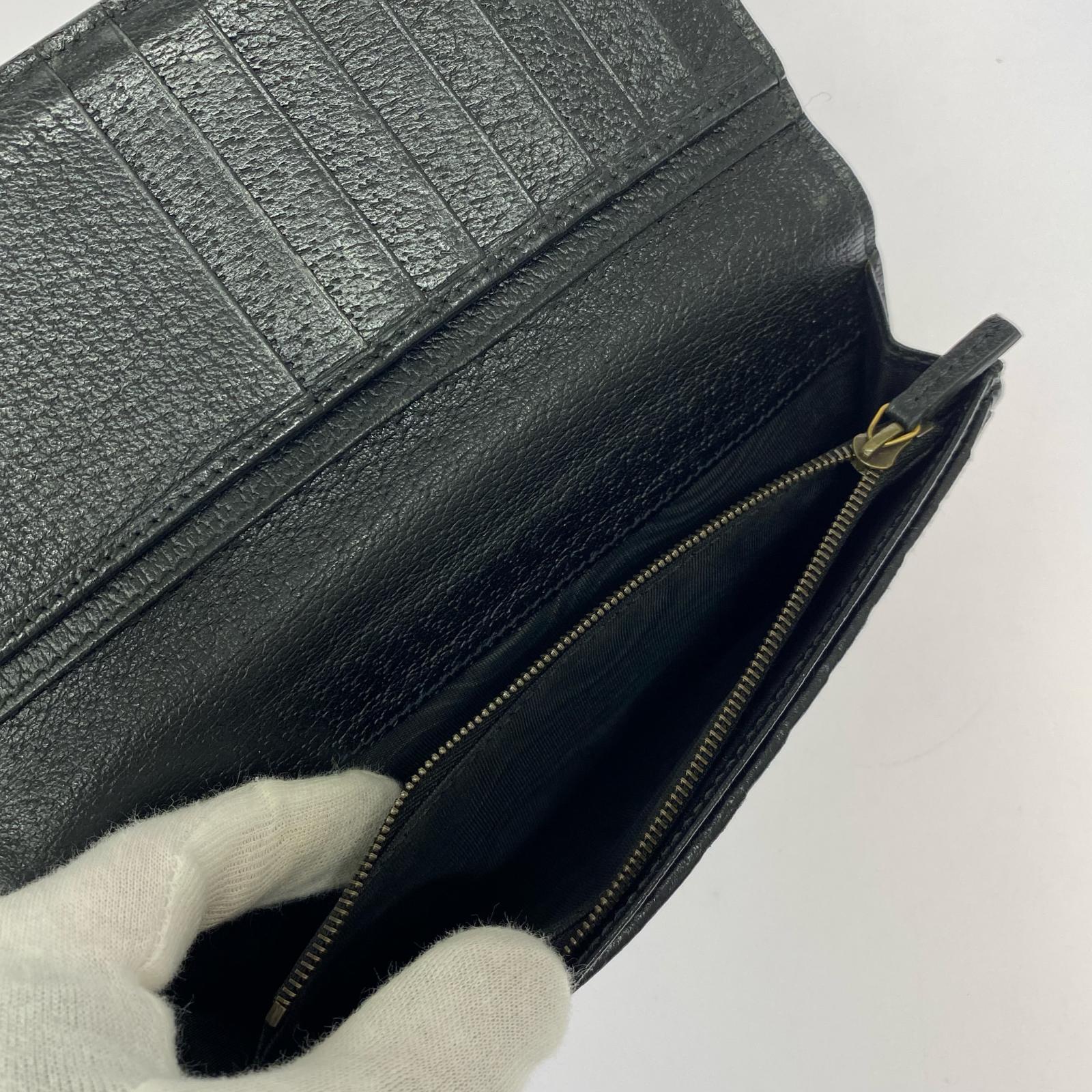 GUCCI 黒長財布