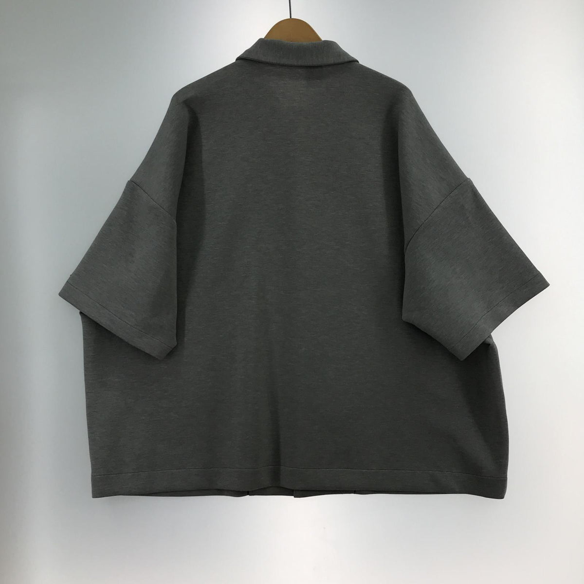 半袖シャツ N.HOOLYWOOD 25SS HALF SLEEVE SHIRT ボンディングS/Sシャツ 40 グレー 40 グレー