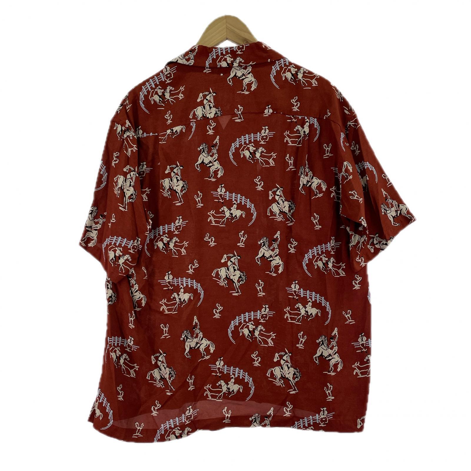 半袖シャツ Rodeo Dudes Howdy SH 2 2505-5002 ブラウン