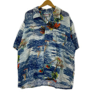 半袖シャツ HAWAII アロハシャツ 総柄 (XXL)