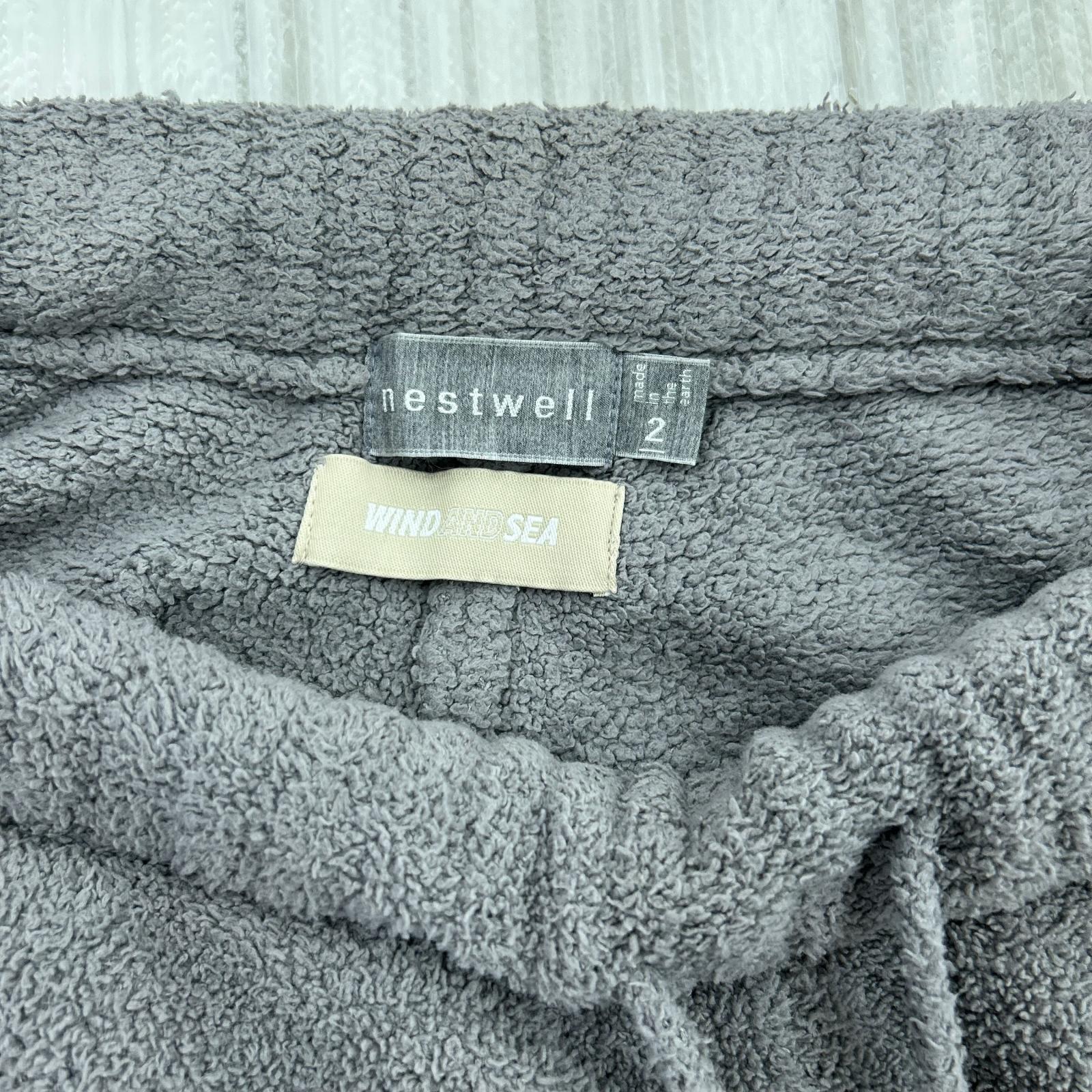 パンツ ×nestwell Ebroidery Jogger Pants (2) 2 グレー