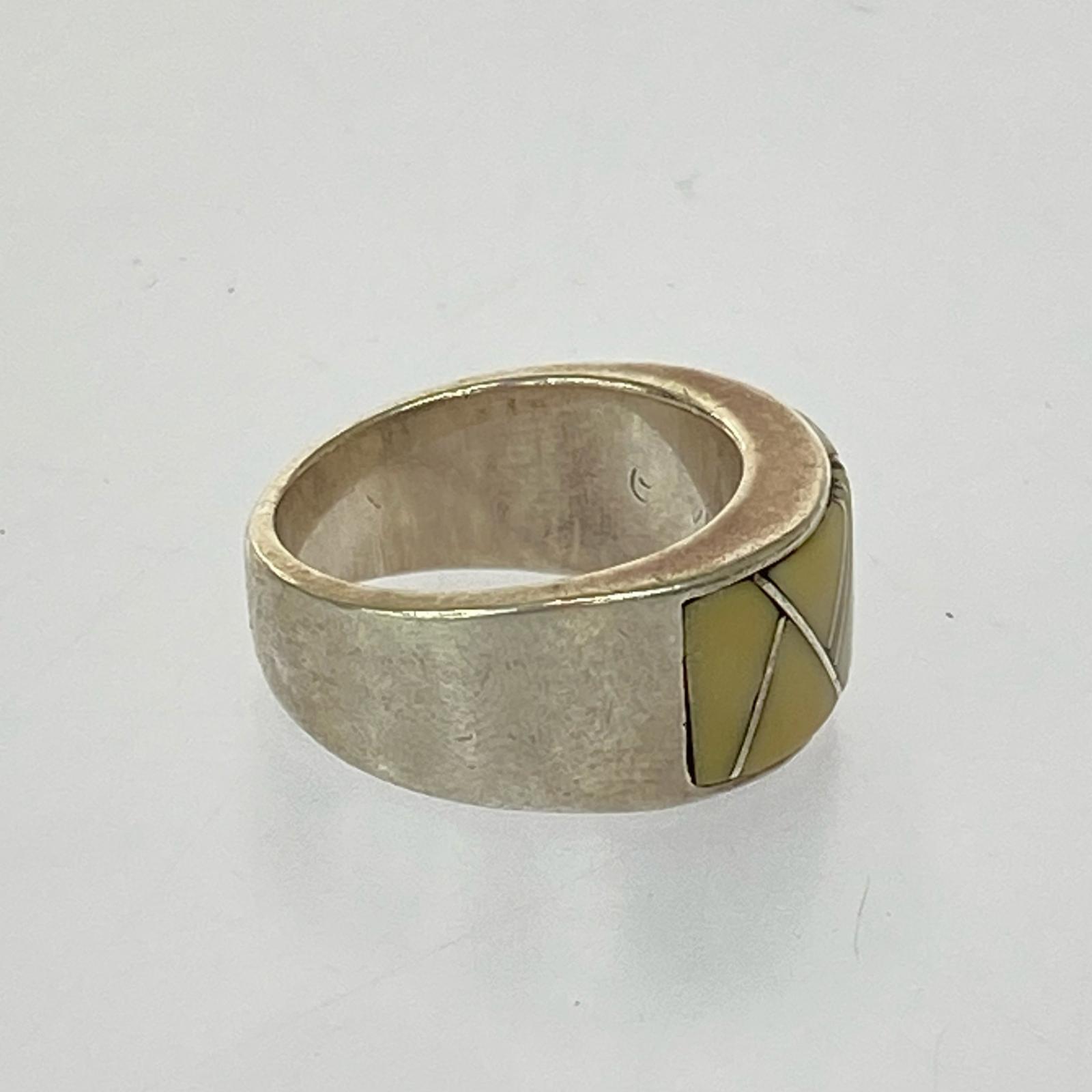 リング・指輪 #12 インレイレング STERLING