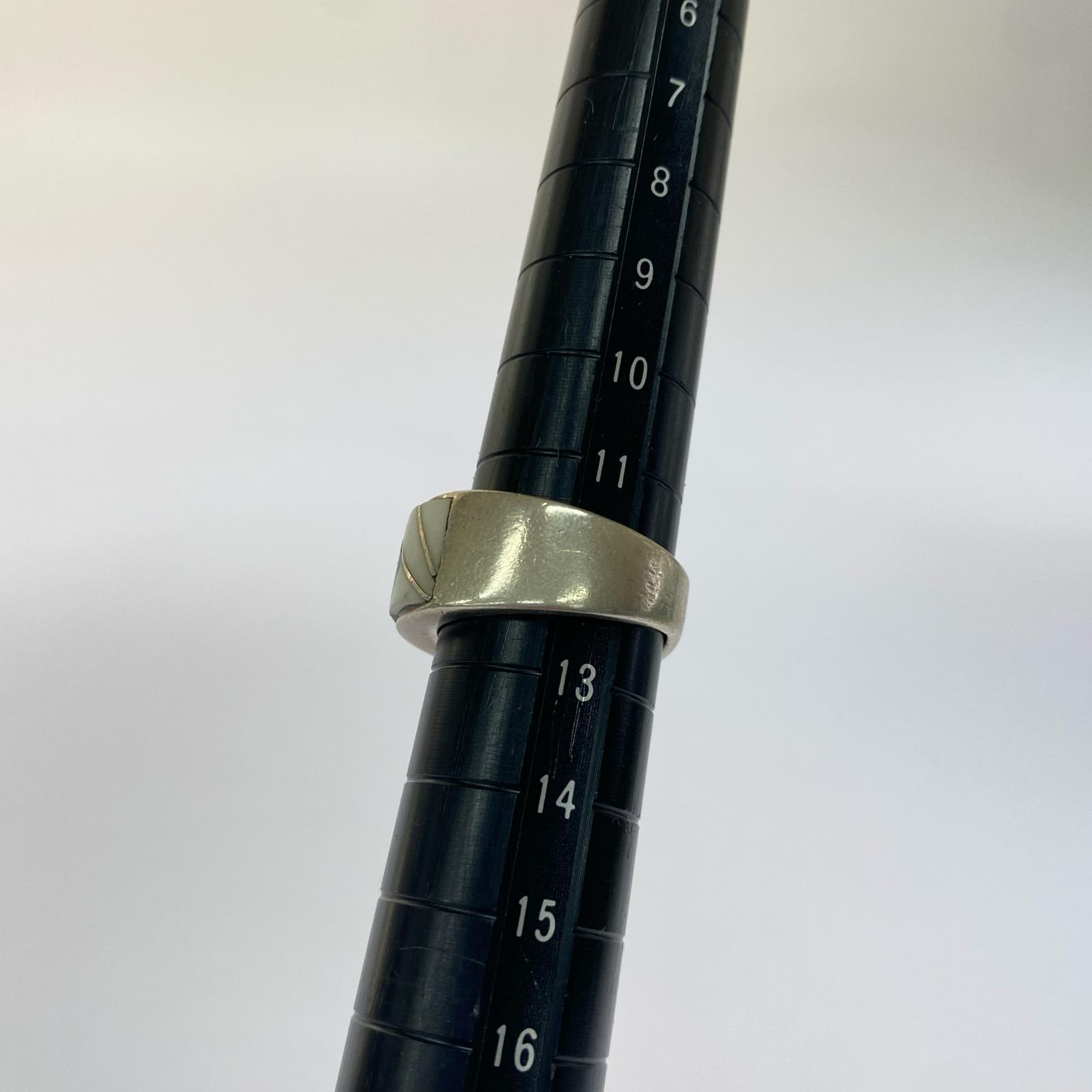 リング・指輪 #12 インレイレング STERLING