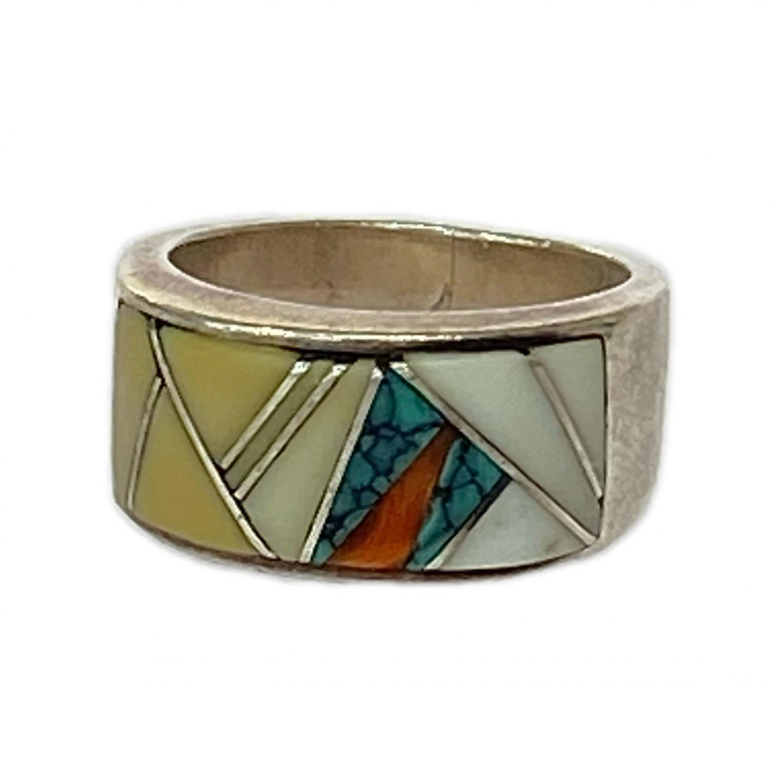 リング・指輪 #12 インレイレング STERLING