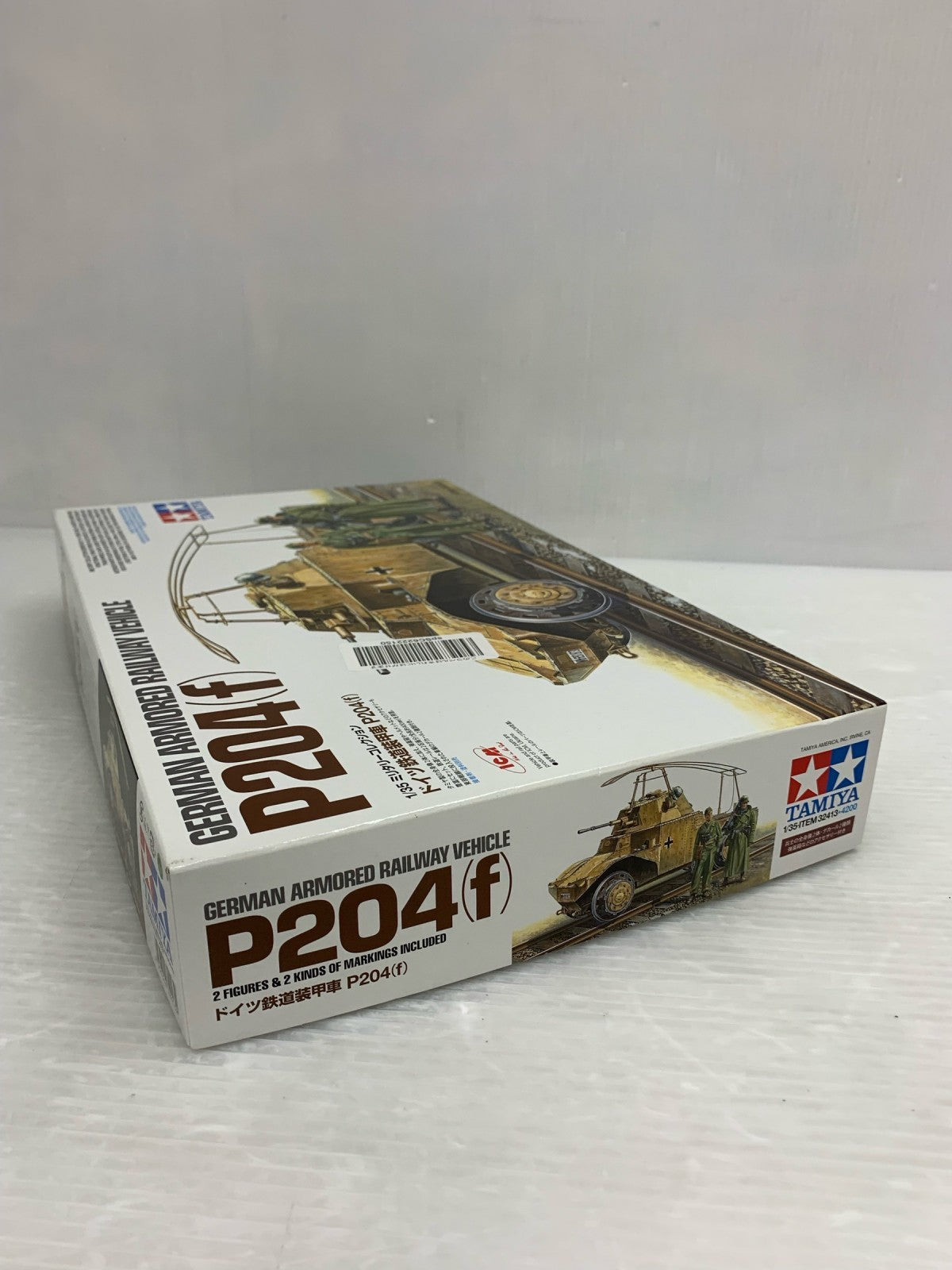 TAMIYA ドイツ鉄道装甲車P204(f) ミリタリープラモ