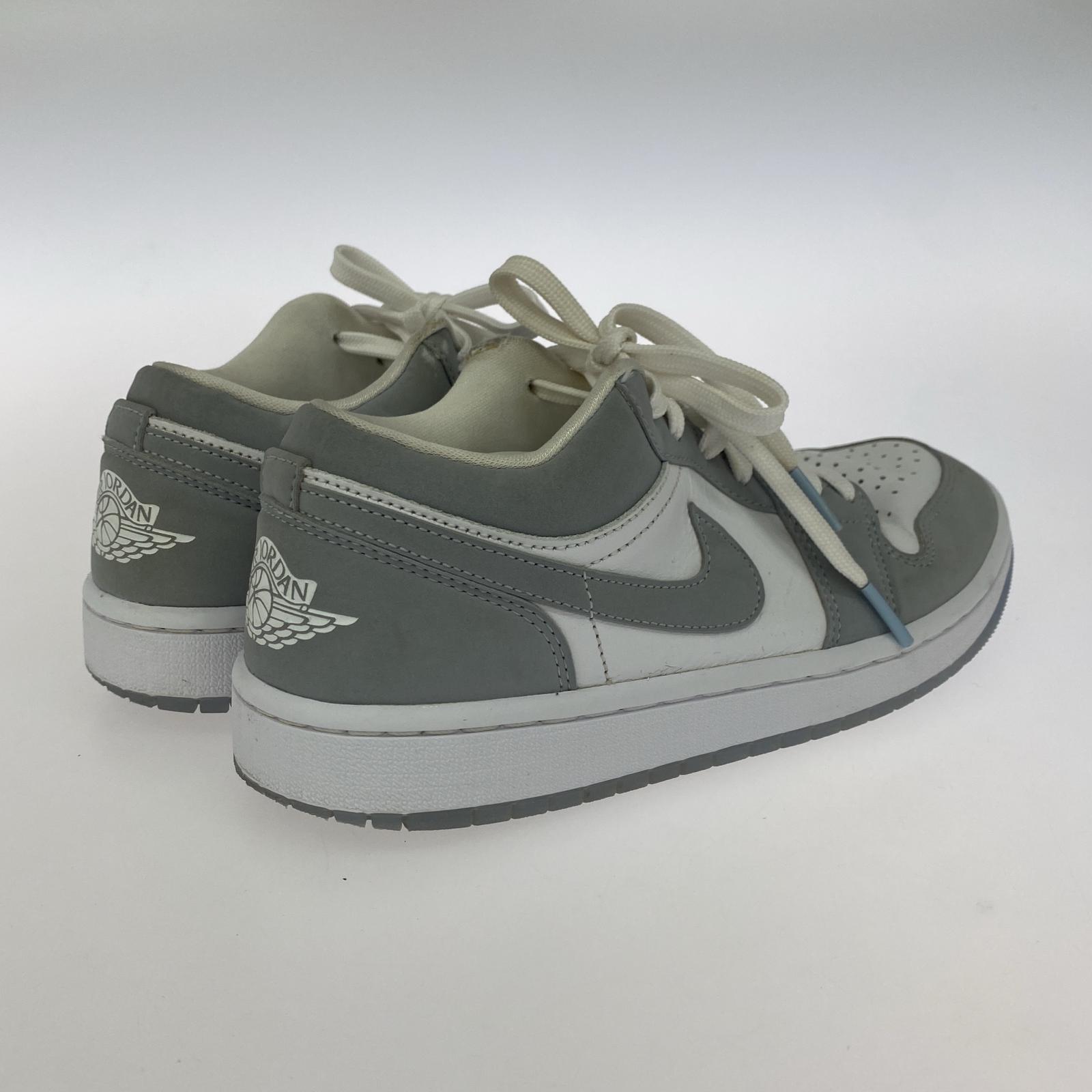 スニーカー AIR JORDAN 1 LOW WOLF GREY 24.5㎝ 24.5cm (US6 1/2 UK6 EU39)